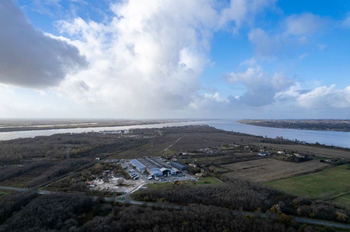 Bec d'Ambès - vue drone - Copyright xanata.photo / Thierry Vallée